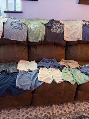 Lot of boys Shorts and Tees size 5